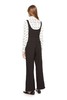 SUMMER & SAGE 明线装饰黑色背带裤 6053 商品缩略图2