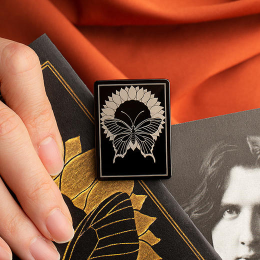 单向空间 x 大英图书馆联名 大师名著系列金属磁夹子 冰箱贴便利贴夹 4款可选 OWSPACE 商品图4