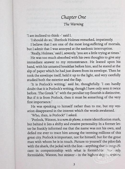 【中商原版】福尔摩斯探案 恐怖谷 英文原版 HolmesThe Valley of Fear  柯南道尔 Conan Doyle 企鹅丛书 商品图6