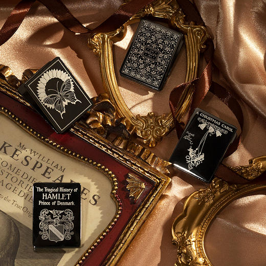 单向空间 x 大英图书馆联名 大师名著系列金属磁夹子 冰箱贴便利贴夹 4款可选 OWSPACE 商品图0