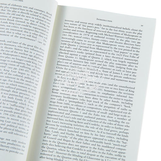 【中商原版】李尔王 诺顿文学解读系列 英文原版 Norton Critical Editions King Lear William Shakespeare 商品图3