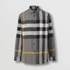 BURBERRY 巴宝莉 男士格纹弹力棉府绸长袖衬衫 格子 8065202 A6114 商品缩略图0
