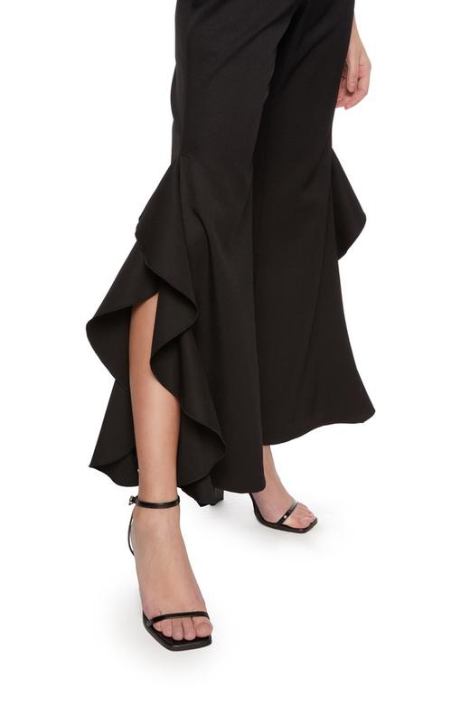 ACFN 荷叶边高腰喇叭裤 6021 商品图3