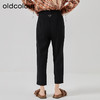 oldcolour2023春季新款复古高腰显瘦直筒九分休闲裤女O11073101 商品缩略图4