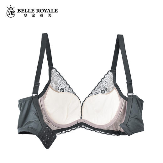 【秒杀品不退不换】WJ916-3皇家丽美收副乳美背内衣记忆钛圈中厚聚拢文胸 商品图3