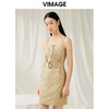 VIMAGE纬漫纪夏季新款显瘦简约舒适吊带连衣裙V1907508 商品缩略图2