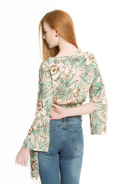 WEN&VI 设计感印花上衣 1053 商品图2