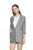 J.A 灰色条纹西装外套 6152 商品缩略图0