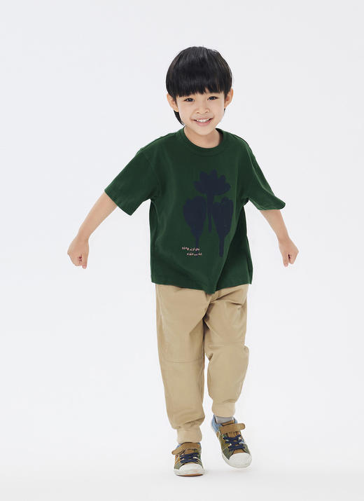 jnby  23年春款  宽松圆领短袖T恤  1N3112510 商品图11