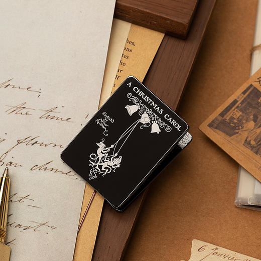 单向空间 x 大英图书馆联名 大师名著系列金属磁夹子 冰箱贴便利贴夹 4款可选 OWSPACE 商品图3