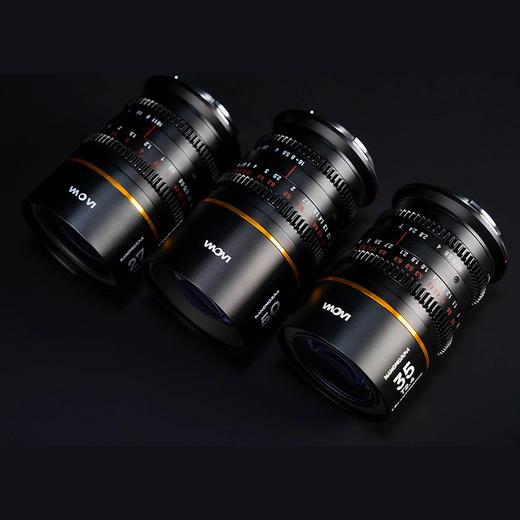 LAOWA老蛙 Nanomorph系列 S35画幅 1.5X变形宽银幕电影镜头三件套套装 商品图5