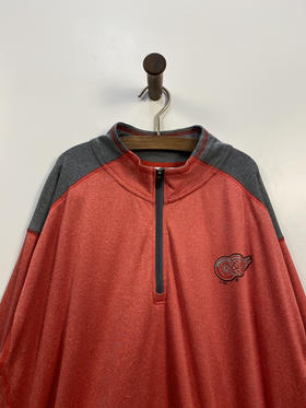 Y2K Vintage NFL 美国职业橄榄球大联盟 半拉链 运动外套_SJK(XL)