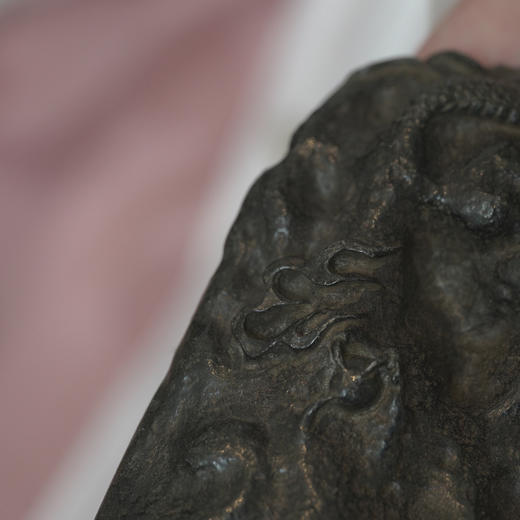 百年制锡  乾茂号｜纯锡云龙茶则  尺寸：长12.8cm、宽5cm 商品图12