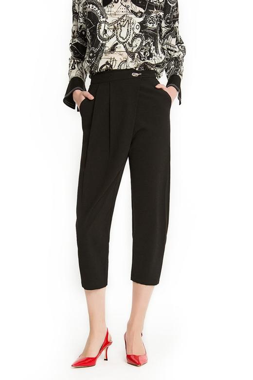 SUMMER & SAGE 黑色九分西装裤 1432 商品图0