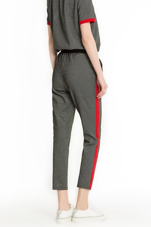 ZARA 撞色条纹运动风休闲裤 1374 商品图3