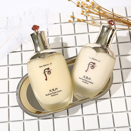 【中欧班列精选】后天气丹花献光彩紧颜水乳霜护肤7件套装 RL 商品图5