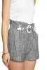 J.A 灰色条纹高腰短裤 6151【不含腰带】 商品缩略图3