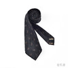 黑色腰果花蚕丝手工领带 商品缩略图1