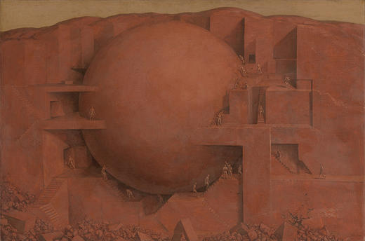 不仁斋薛继业油画60x40高精微喷复制版画(无框加印) 商品图4