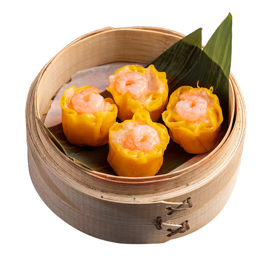 【6袋装】国联水产虾仁烧卖广式早点面点大颗虾仁200g*6组合 商品图5