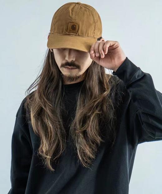 卡哈T水洗做旧棒球帽，野性 商品图1