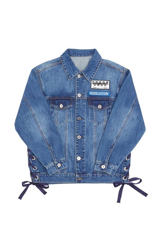 AVA 绑带装饰牛仔外套 6139 商品图7