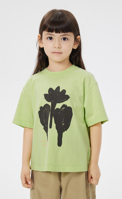 jnby  23年春款  宽松圆领短袖T恤  1N3112510 商品图12