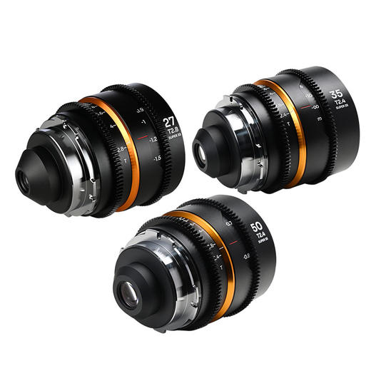 LAOWA老蛙 Nanomorph系列 S35画幅 1.5X变形宽银幕电影镜头三件套套装 商品图7