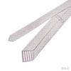 灰白色波点蚕丝手工领带 商品缩略图2