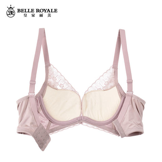 【秒杀品不退不换】WJ916-3皇家丽美收副乳美背内衣记忆钛圈中厚聚拢文胸 商品图4