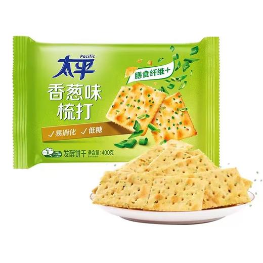 太平香葱味梳打饼干100g 商品图0