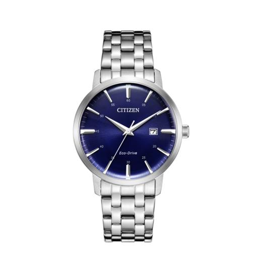 西铁城光动能腕表日本正品防水商务简约钢带男士手表BM7461-85L 商品图1