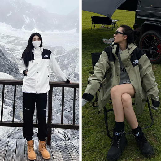 【下单即赠MLB袜子】TheNorthFace北面冲锋衣 ，春季必备的da牌冲锋衣，防水、防风、防脏 商品图3