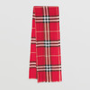 BURBERRY 巴宝莉 男女通用格纹羊毛混纺轻盈围巾 格子 8055859 B1507 商品缩略图0