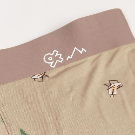 都市丽人都市锋尚日常休闲60S木莱尔平角裤男士内裤FK3HA7 商品图10