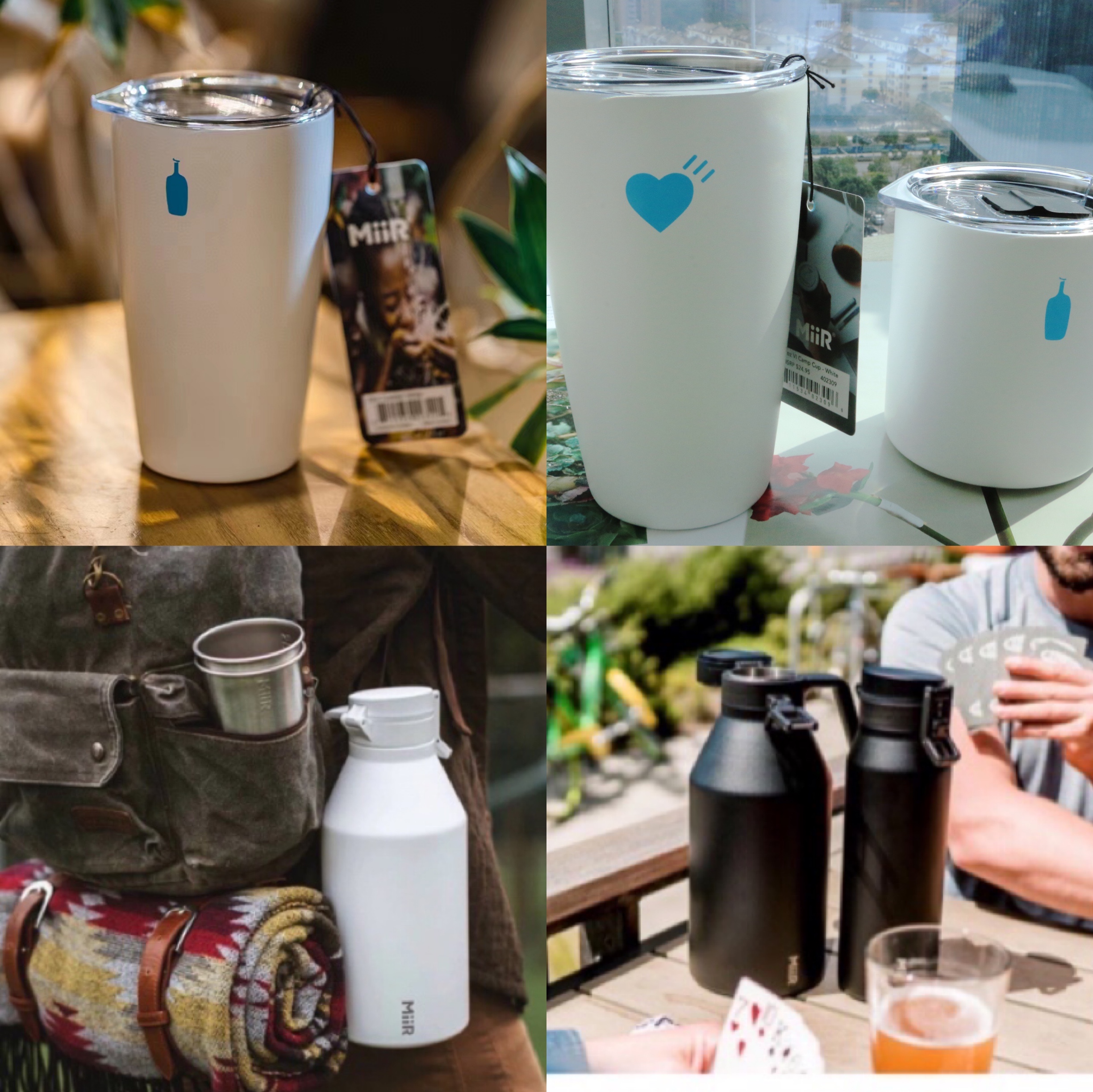 Bottles by MiiR 64oz大容量不锈钢保温壶 露营旅行热水瓶&三大联名款保暖or冷杯 随手喝上温度正好 质感超强