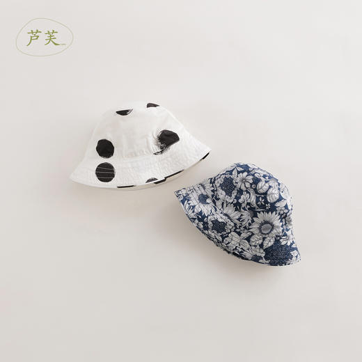 【马克珍妮 芦芙】夏装 女童防晒渔夫帽 儿童遮阳帽230625 商品图1