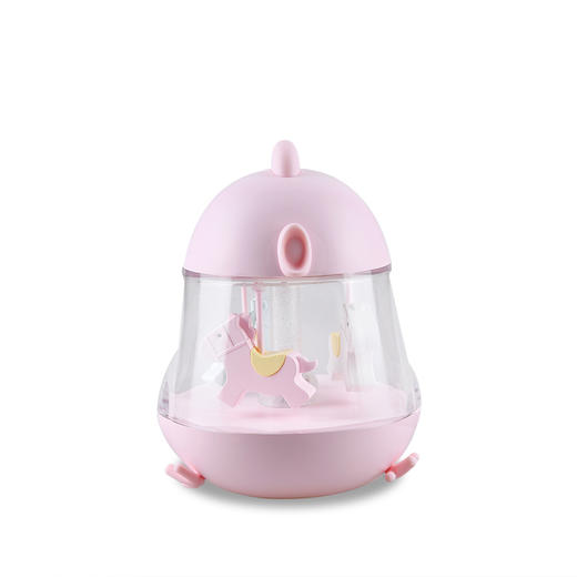 音乐小夜灯浪漫创意旋转木马可充电床头灯 商品图2