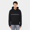 EMPORIO ARMANI 阿玛尼 男士棉质字母徽标印花连帽卫衣 深蓝色 3R1MBC 1JHSZ 0920 商品缩略图0