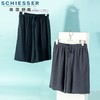 SCHIESSER德国舒雅男士五分睡裤春夏款汉麻纱布休闲纯色薄款短裤35/21205P 商品缩略图1
