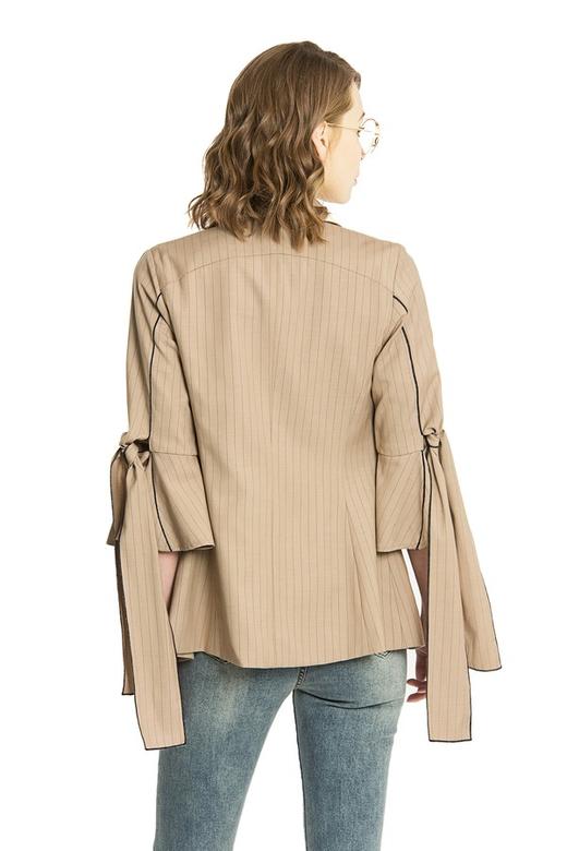 CENCH EDITION 驼色飘带西装外套 1070 商品图2