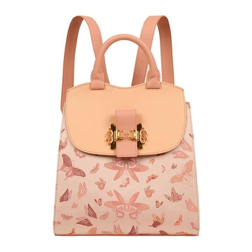 SAINTJOY/上久楷 宋锦女式背包 ·福蝶  BWS18A0501 商品图12