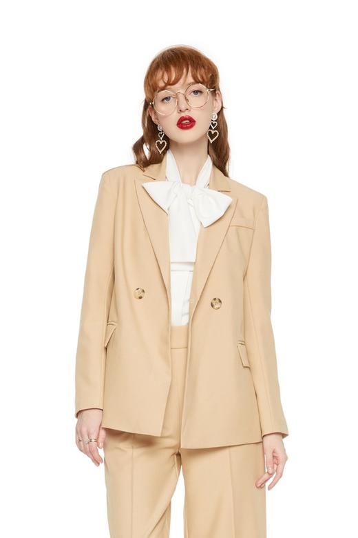 LNNNS 米黄色西装外套 6089 商品图0