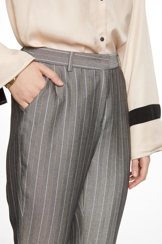 LNNNS 灰色条纹西装裤 6088 商品图3