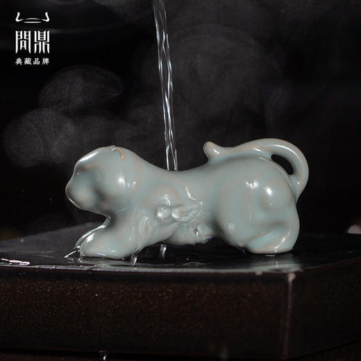 问鼎汝瓷 鼎峰系列 天青壬寅 寅将军茶宠 商品图1