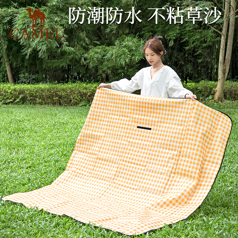 骆驼户外野餐垫隔潮隔脏旅行露营野餐轻巧便携多用防潮垫草地垫子 A9SFSY009