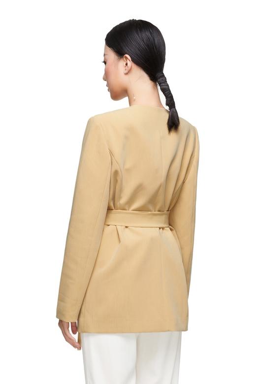 LNNNS 不规则纽扣束腰外套 8642 商品图2