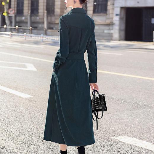 裁缝学苑AQ165 连衣裙纸样 女装春装新款法式复古裙子衬衫裙服装 商品图2