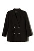 J.A 黑色双排扣西装外套 8662 商品缩略图4