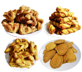 伊麦佳混合花花 青海下南关特色清真美味点心（四种口味混合装）全国包邮